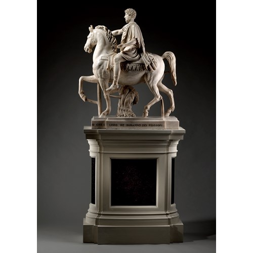 Equestrian Monument of Emperor Marcus Aurelius (121 – 180 A.D.), after the Antique
